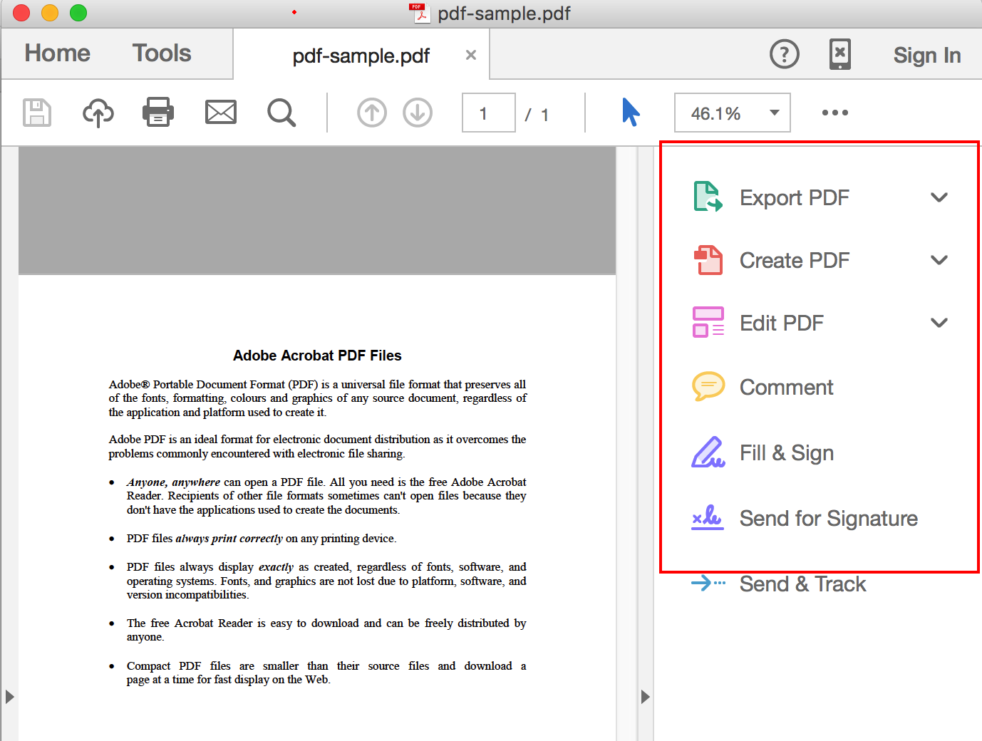 adove pdf for mac